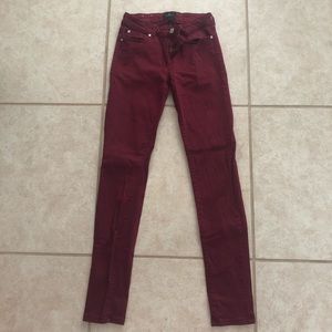 Burgundy Pant